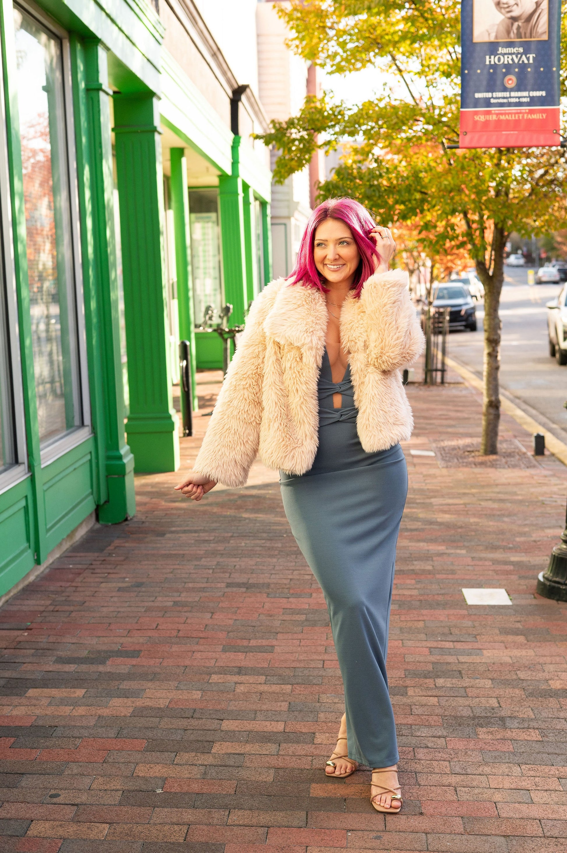 That Girl Faux Fur Jacket [MULTIPLE COLORS]