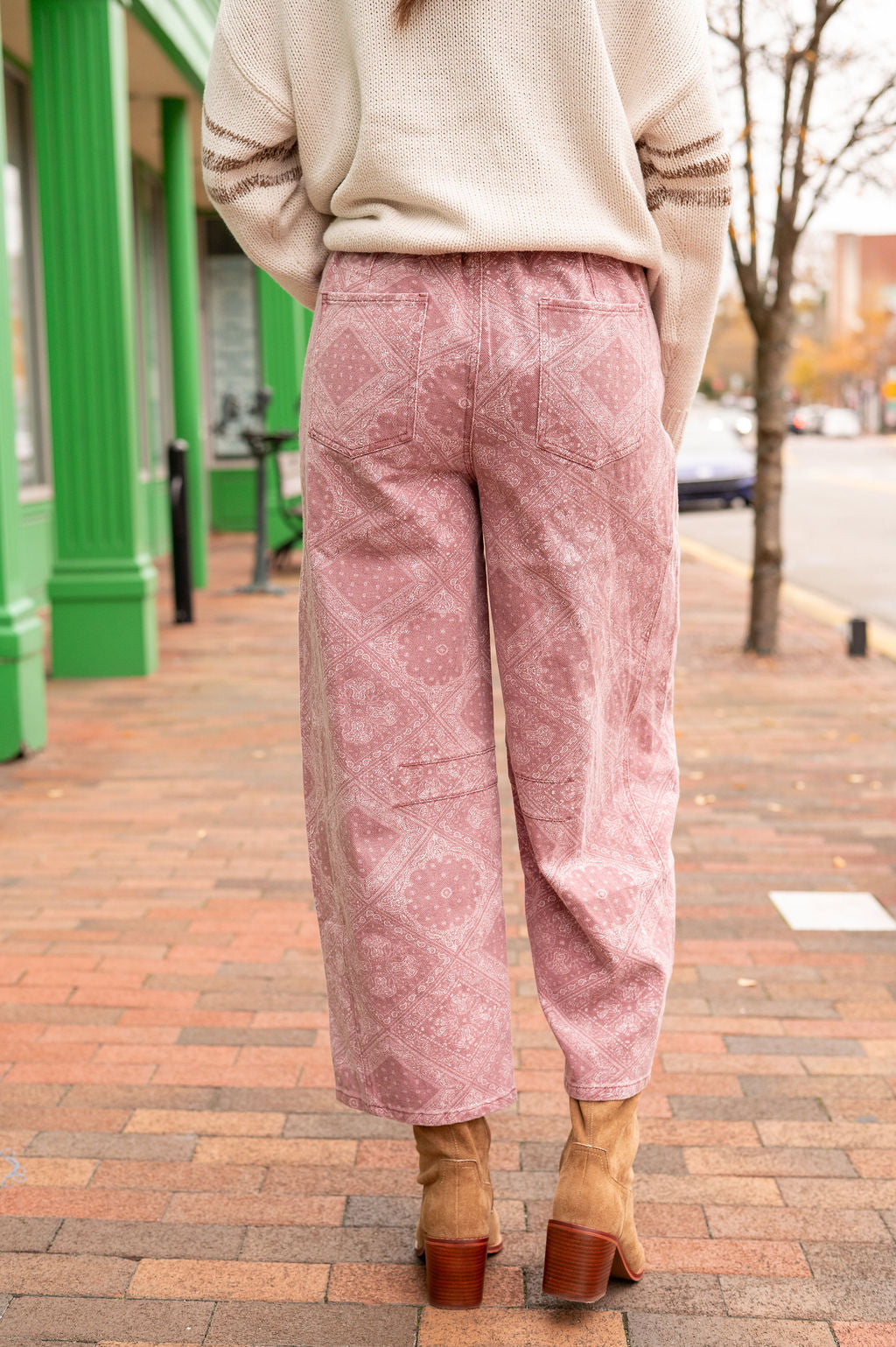 Kissed By Karma Paisley Pants