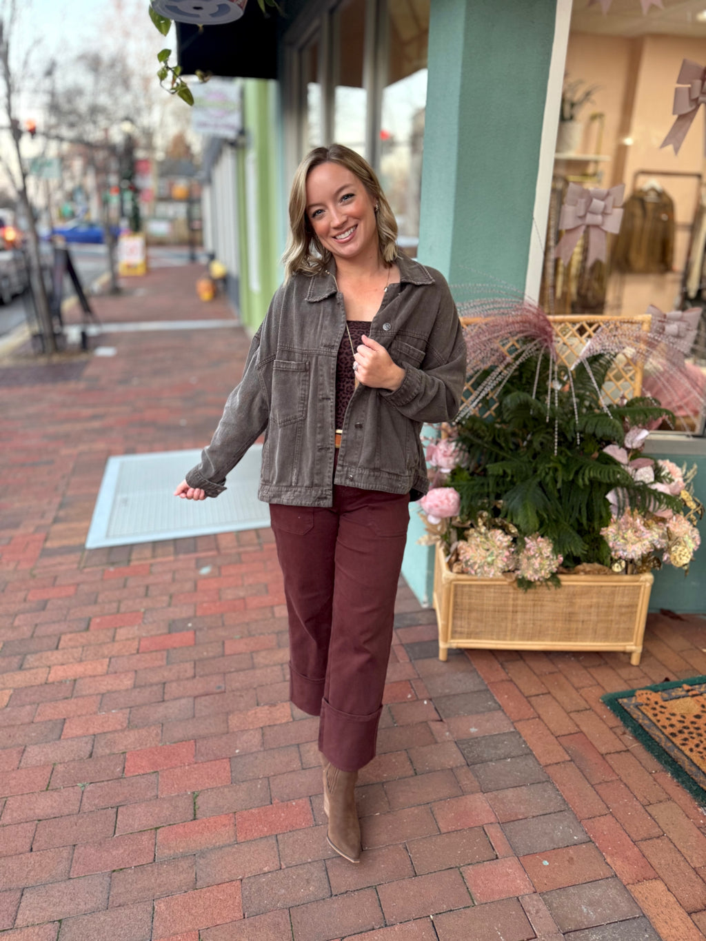 All That Denim Jacket [MULTIPLE COLORS]