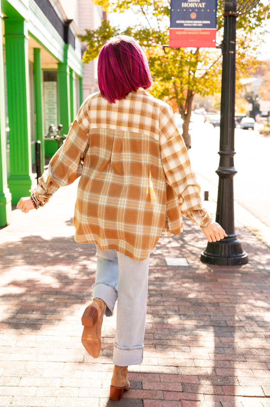 Noelle Flannel Shirt [MULTIPLE COLORS]