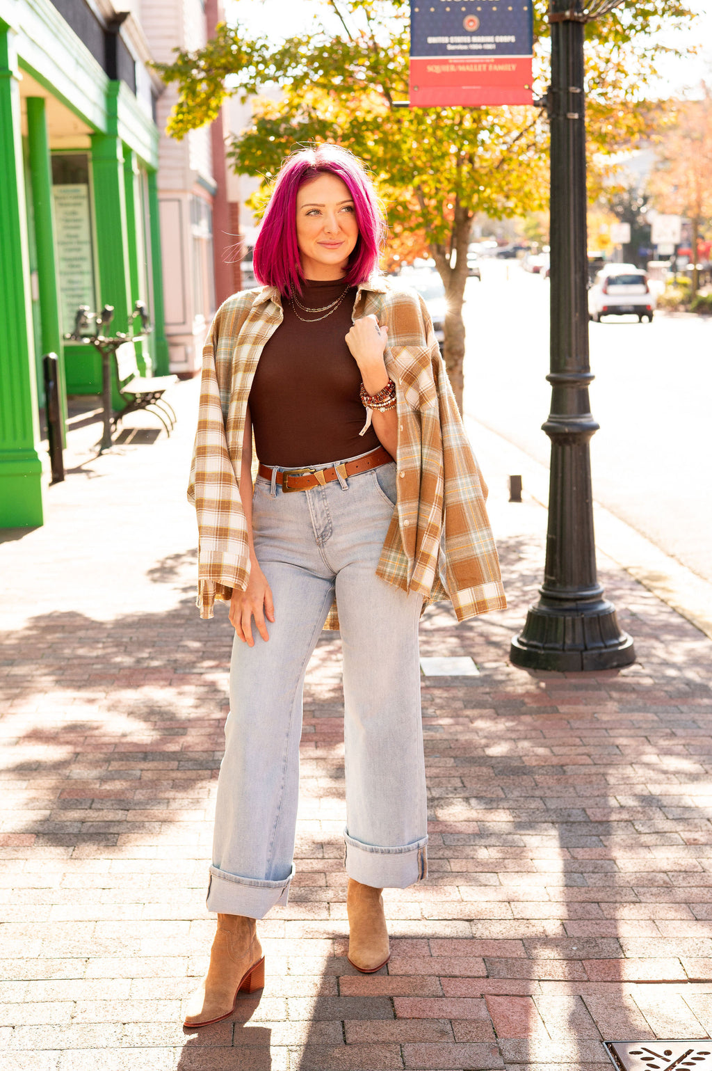 Noelle Flannel Shirt [MULTIPLE COLORS]