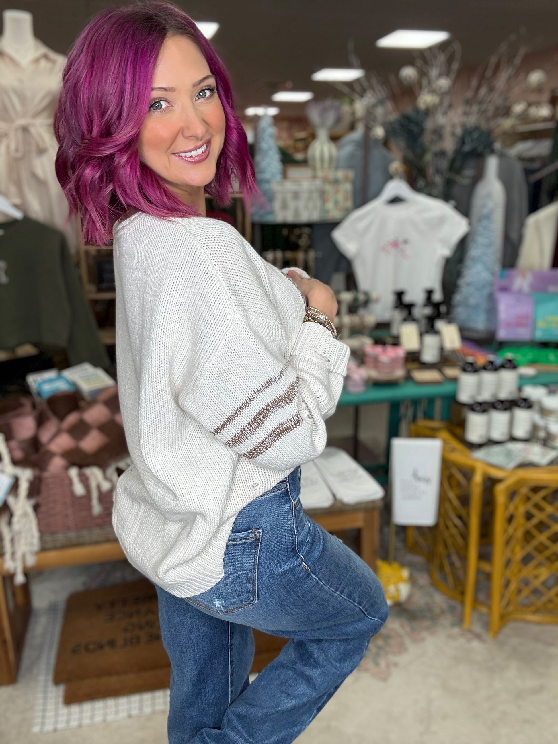 Varsity Girl Sweater