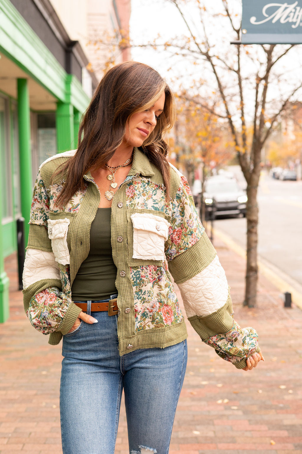 Mood Board Floral Jacket