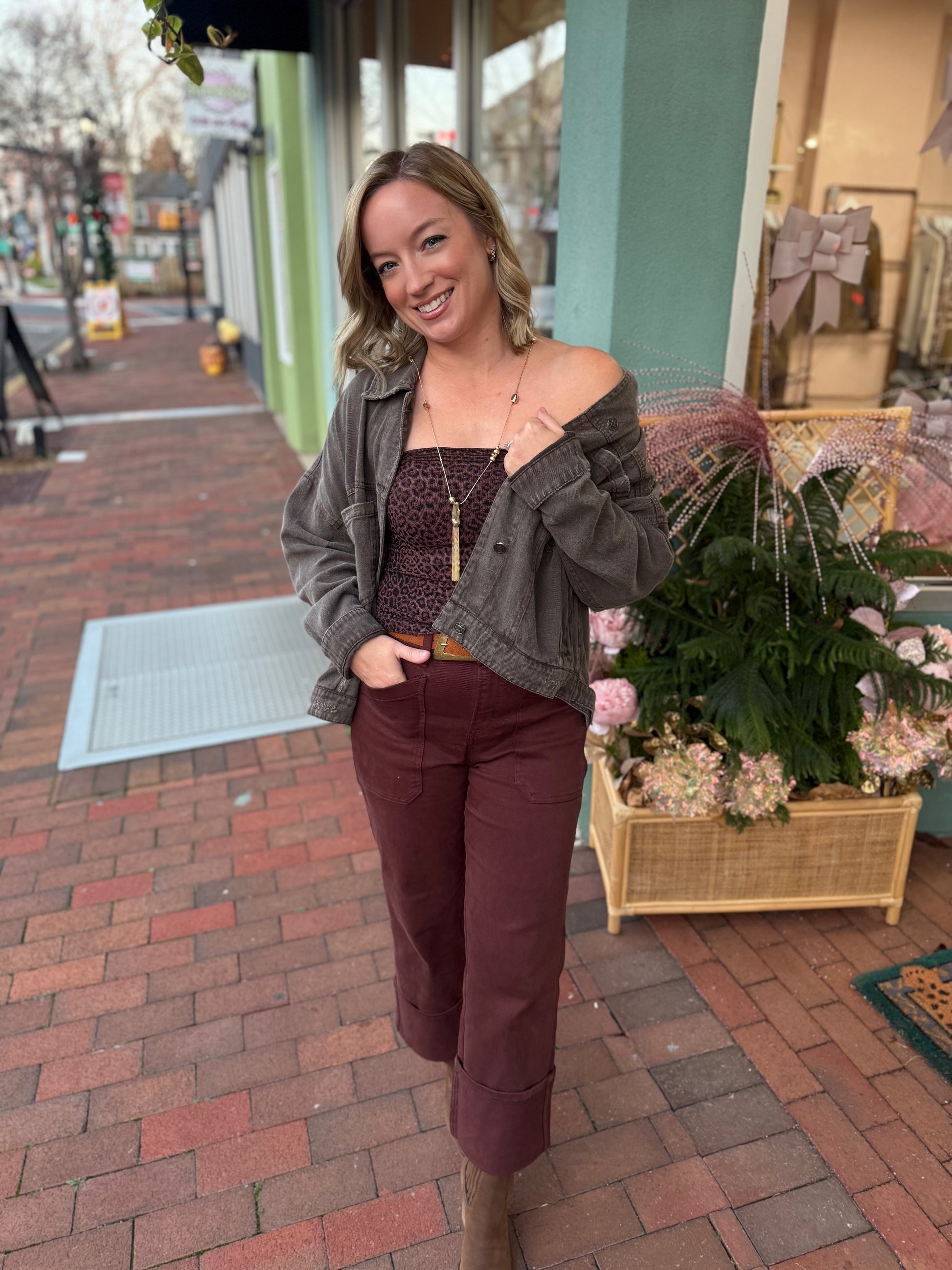 All That Denim Jacket [MULTIPLE COLORS]