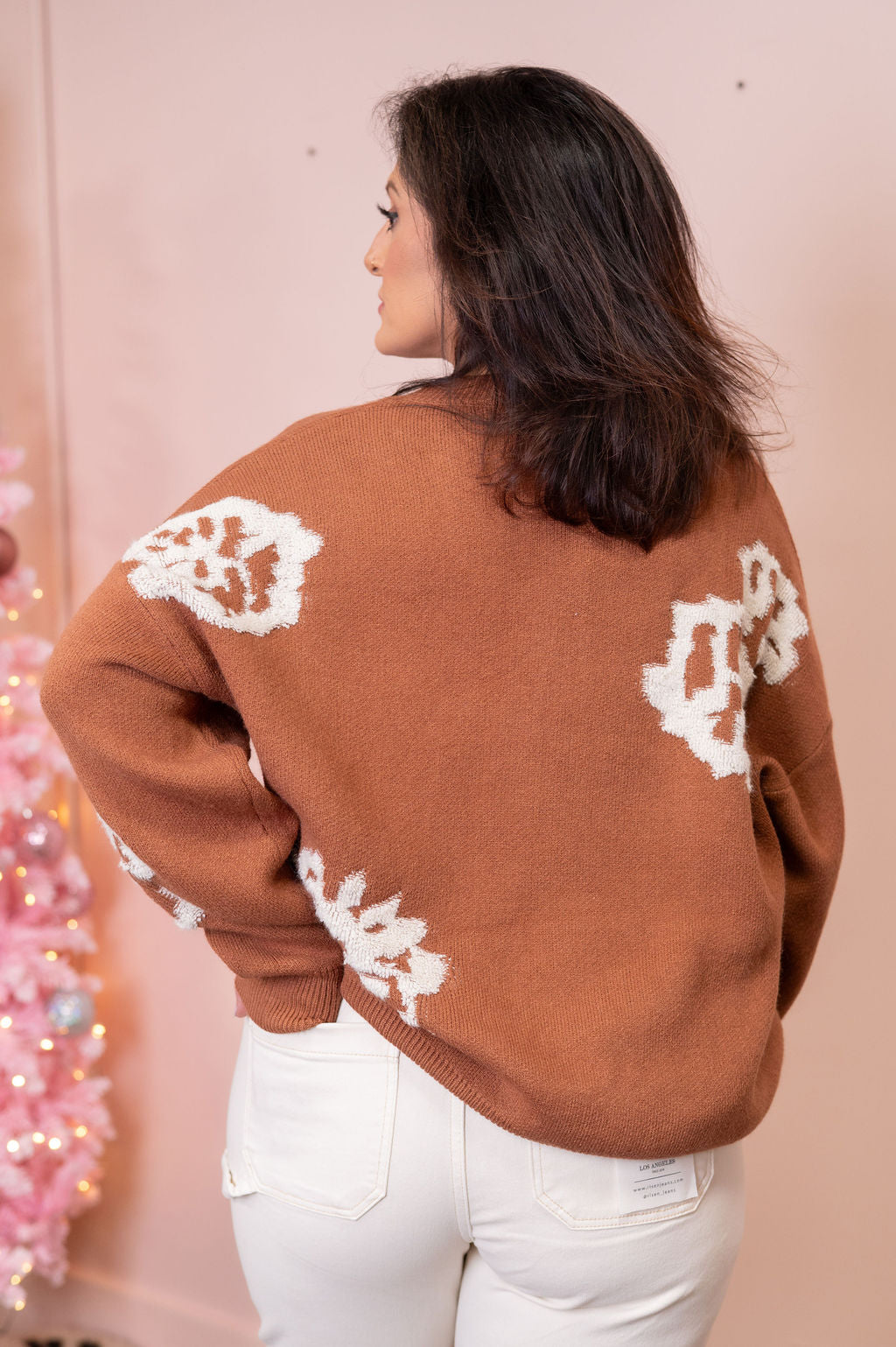 Work To Play Floral Sweater [MULTIPLE COLORS]