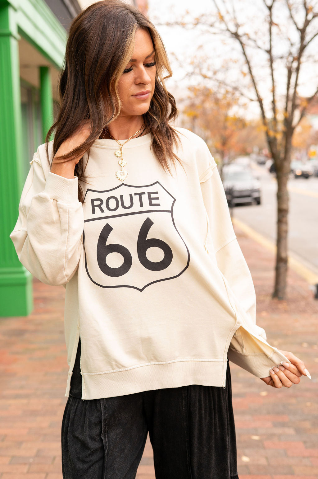 ROUTE 66 PULLOVER
