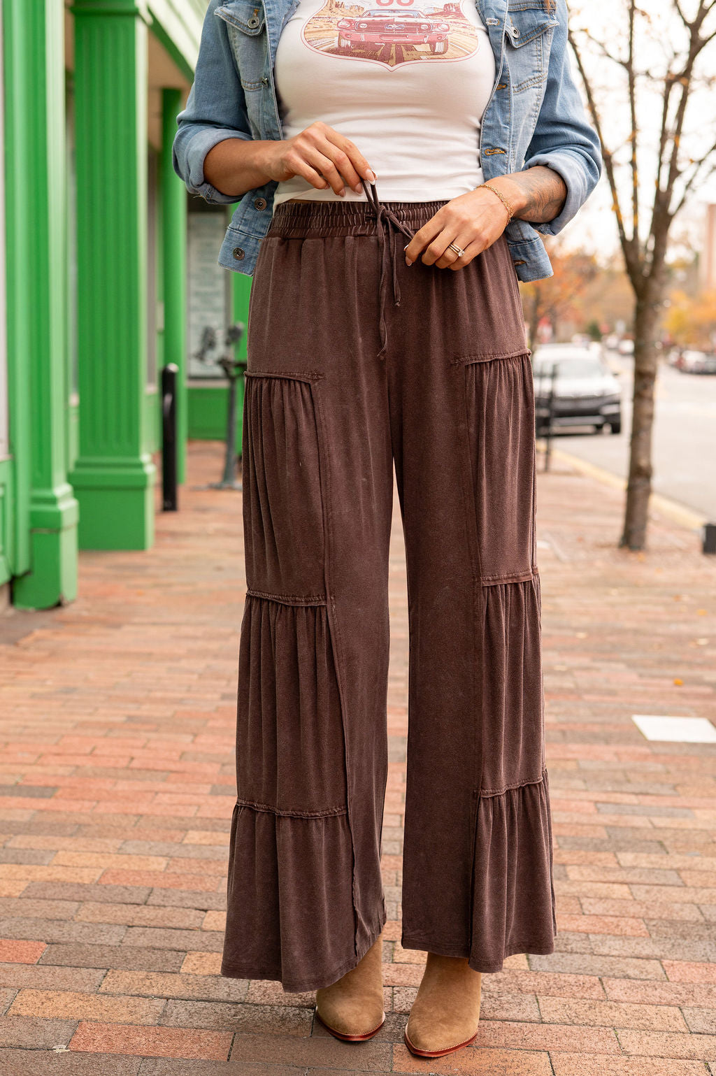 Can't Miss This Mineral Wash Pants [MULTIPLE COLORS]