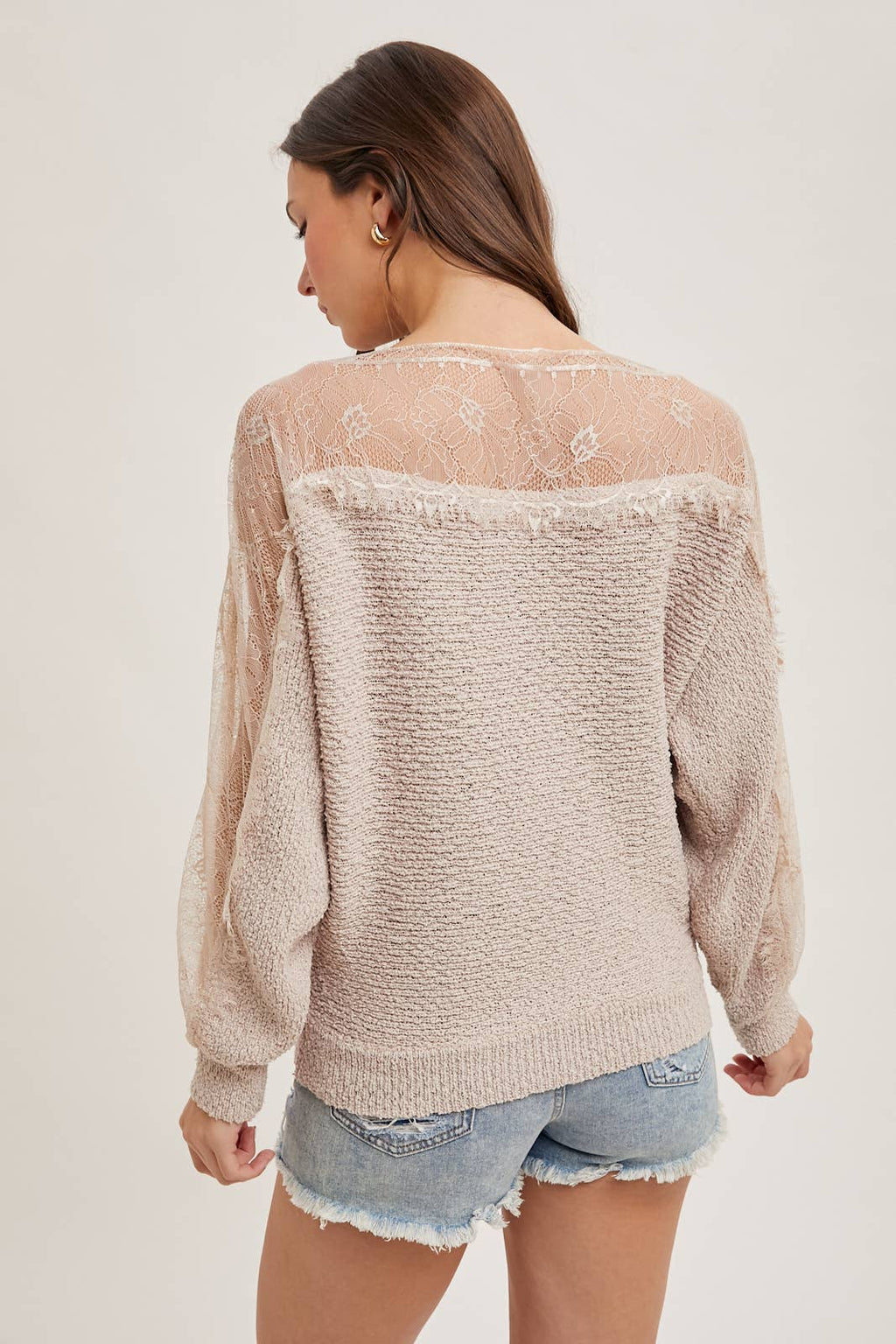 Tell Me More Lace Sweater [MULTIPLE COLORS]