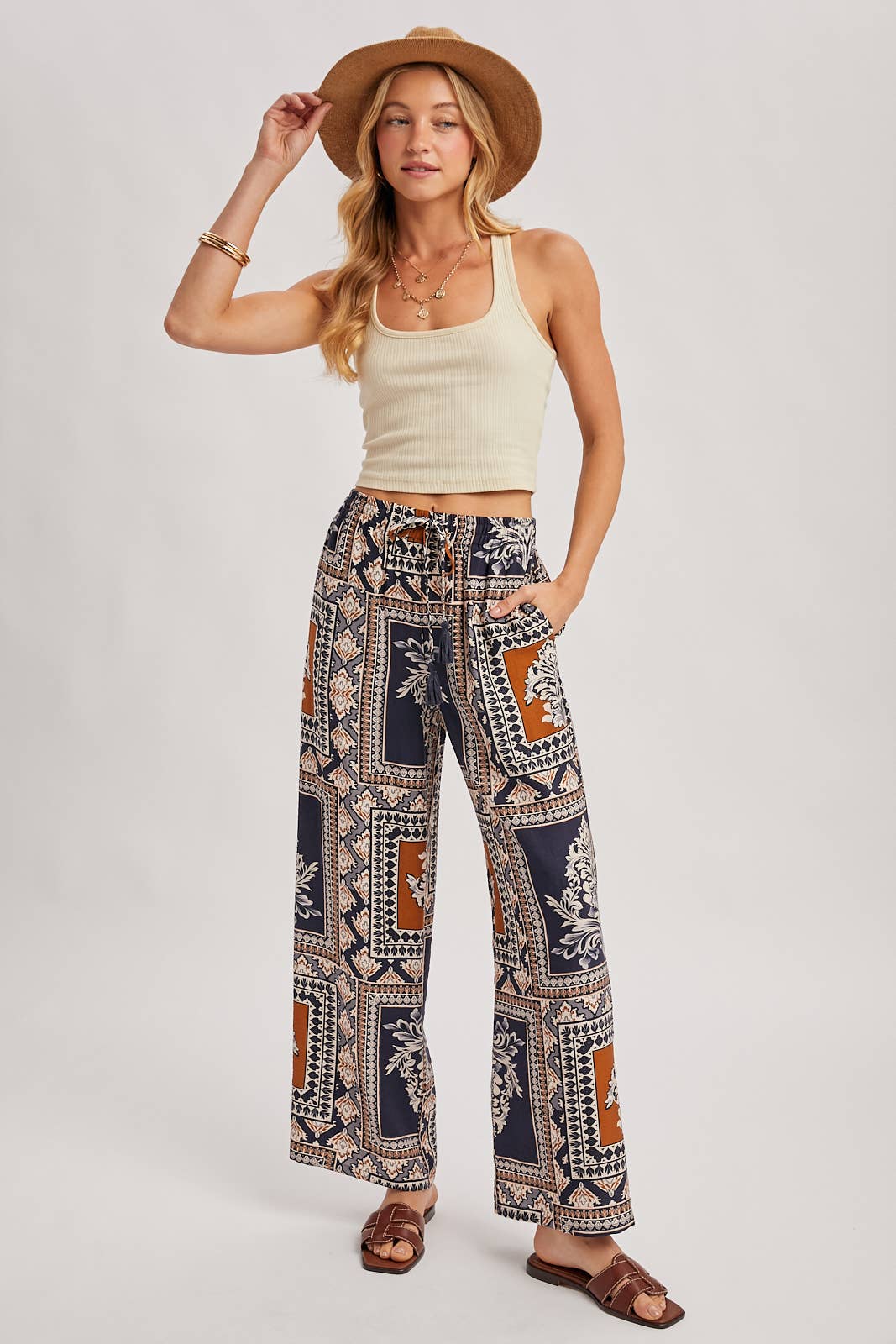 Autumn Lane Palazzo Pants