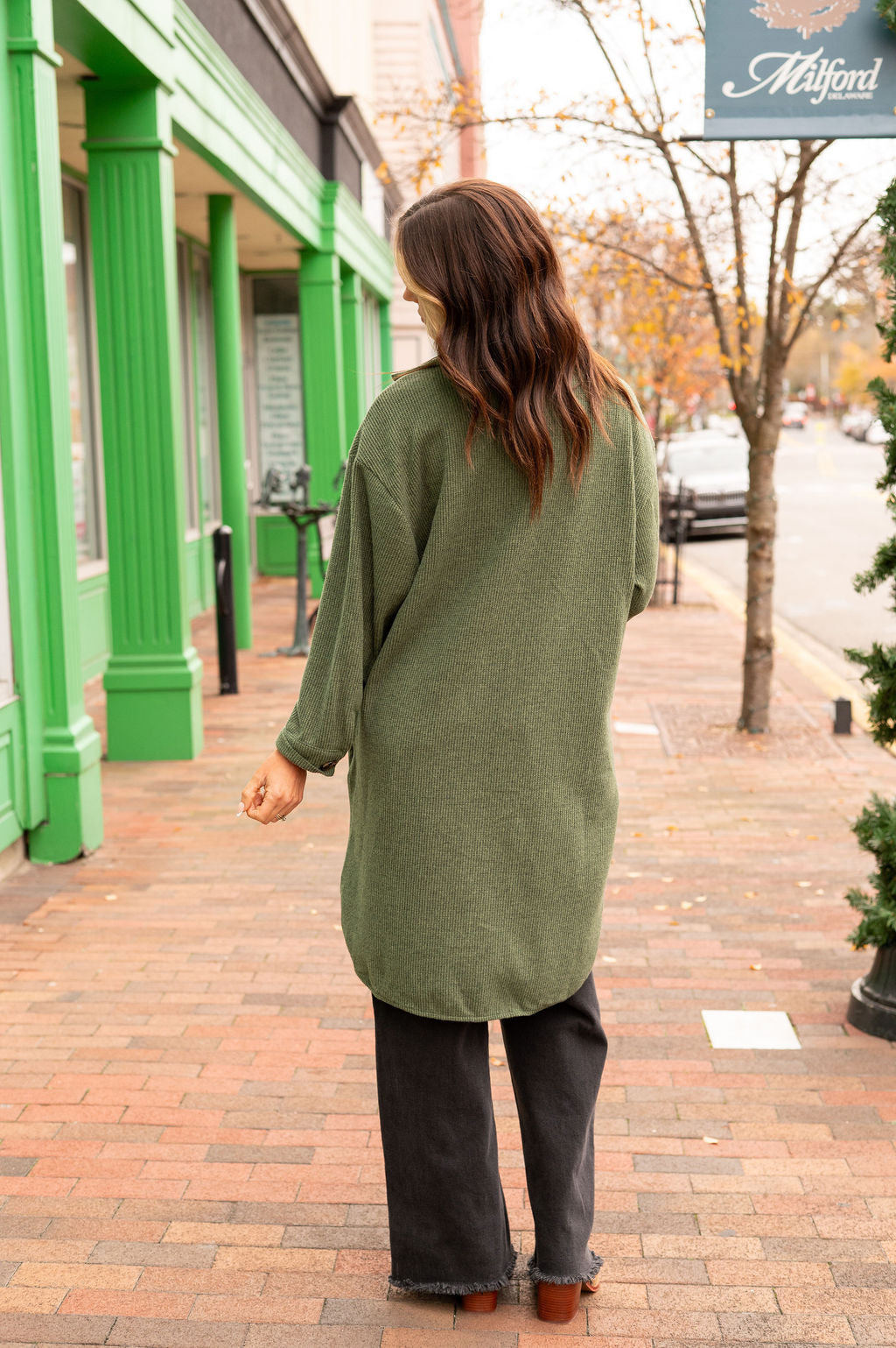 Winter Wonderland Longline Shacket[MULTIPLE COLORS]