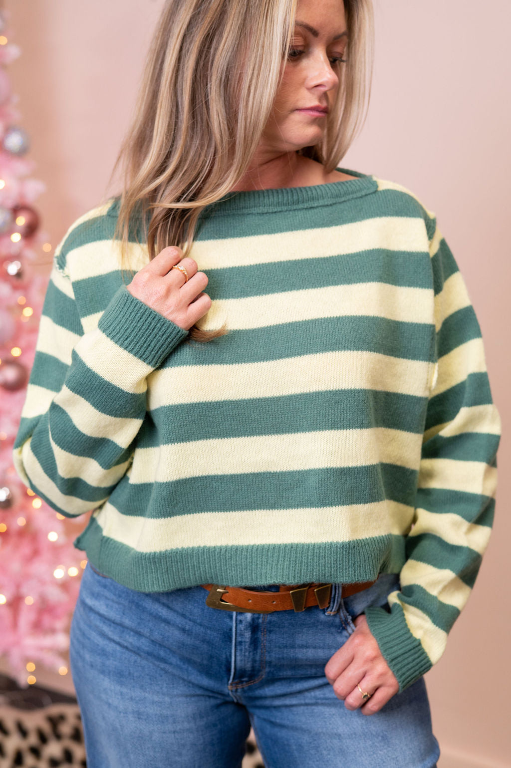 Familiar Feels Stripe Sweater [MULTIPLE COLORS]