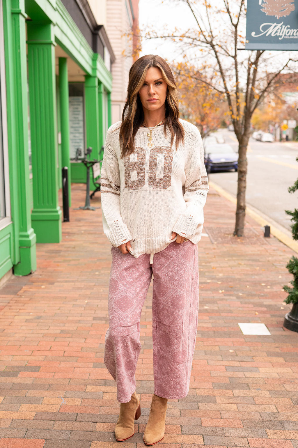 Kissed By Karma Paisley Pants