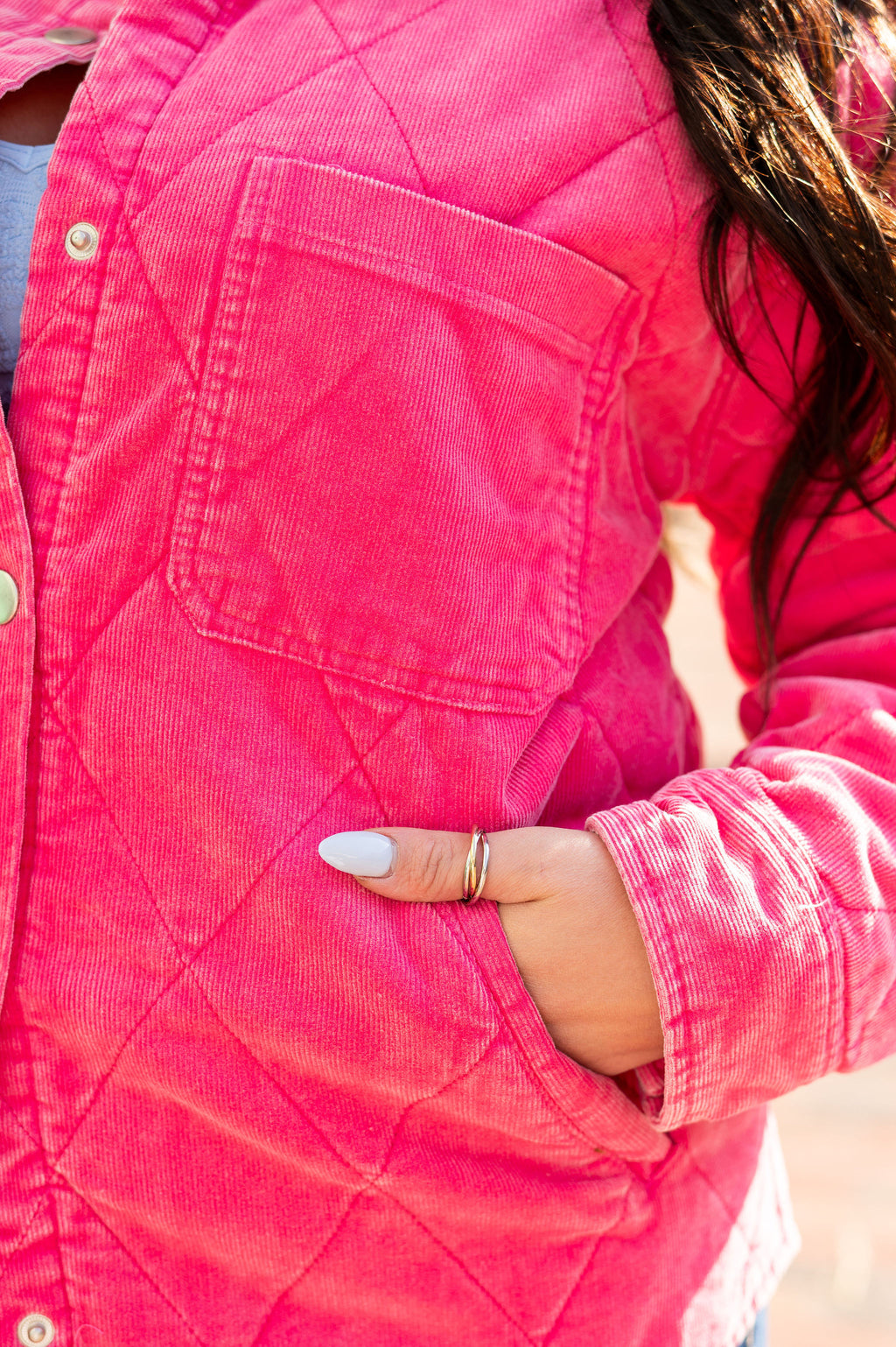 Hide & Chic Quilted Jacket