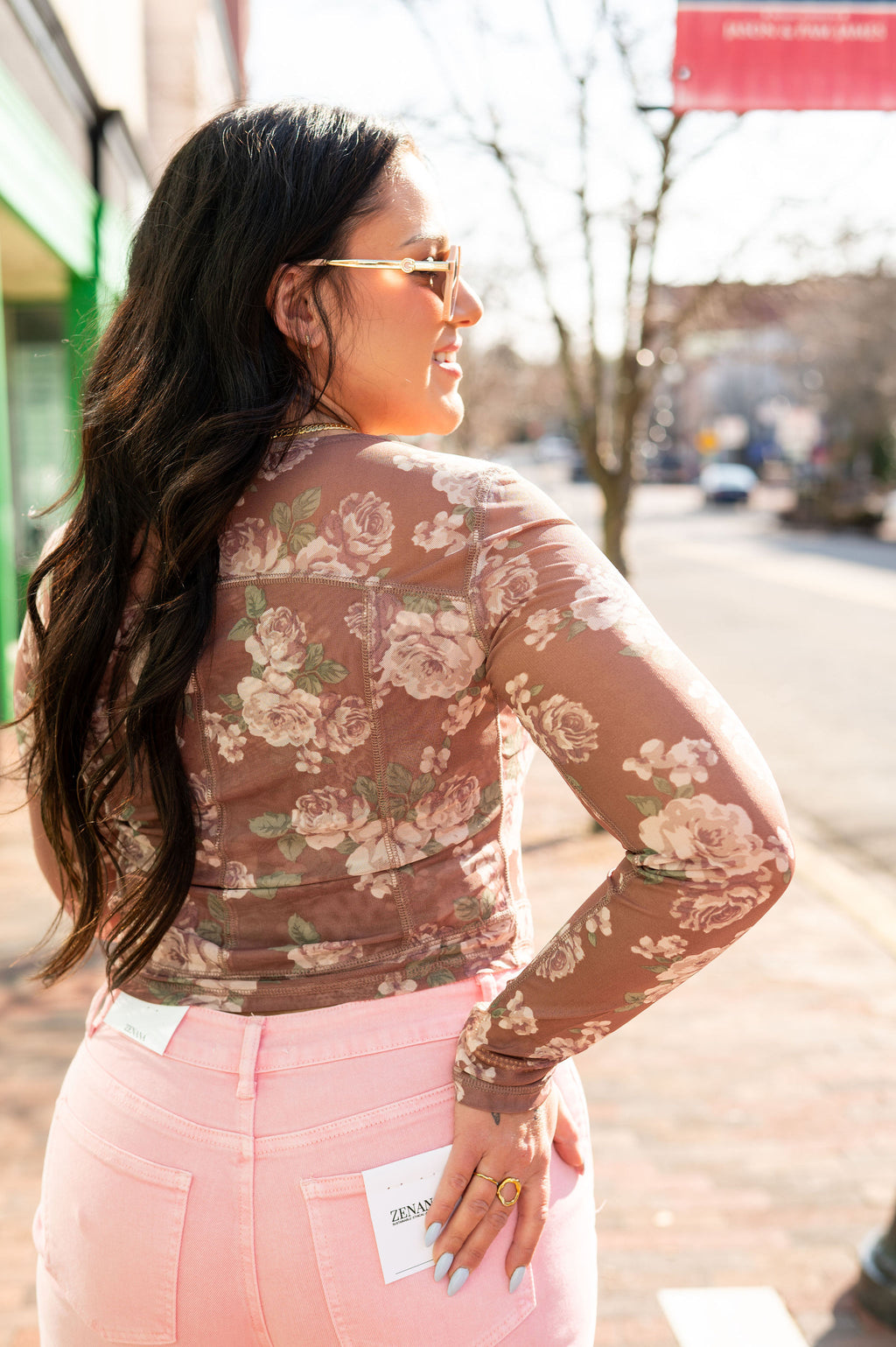 Meadow Muse Mesh Top