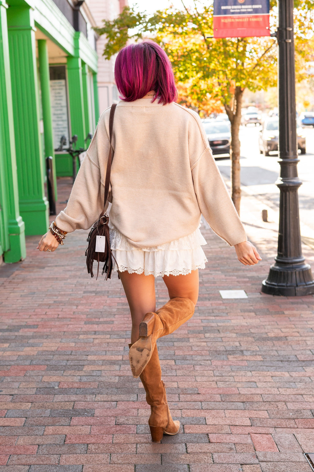 Falling Leaves Sweater [MULTIPLE COLORS]