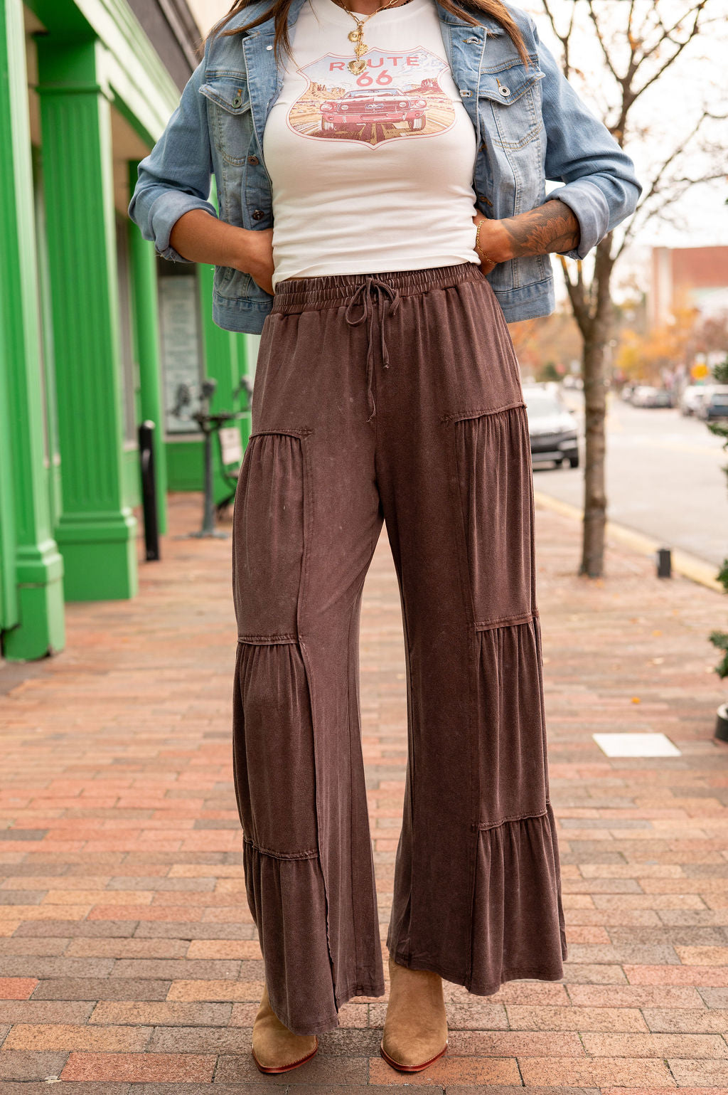 Can't Miss This Mineral Wash Pants [MULTIPLE COLORS]