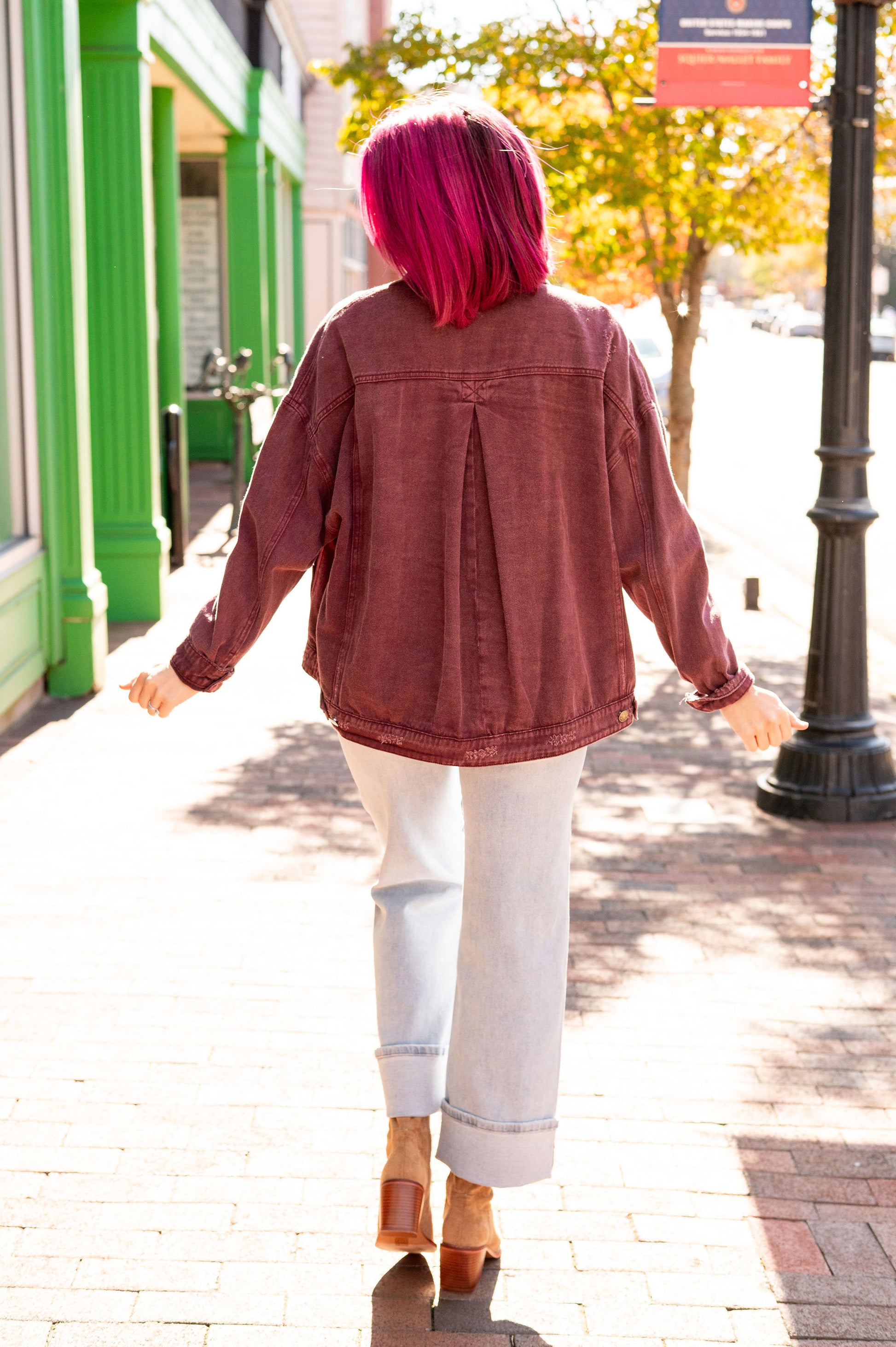 All That Denim Jacket [MULTIPLE COLORS]