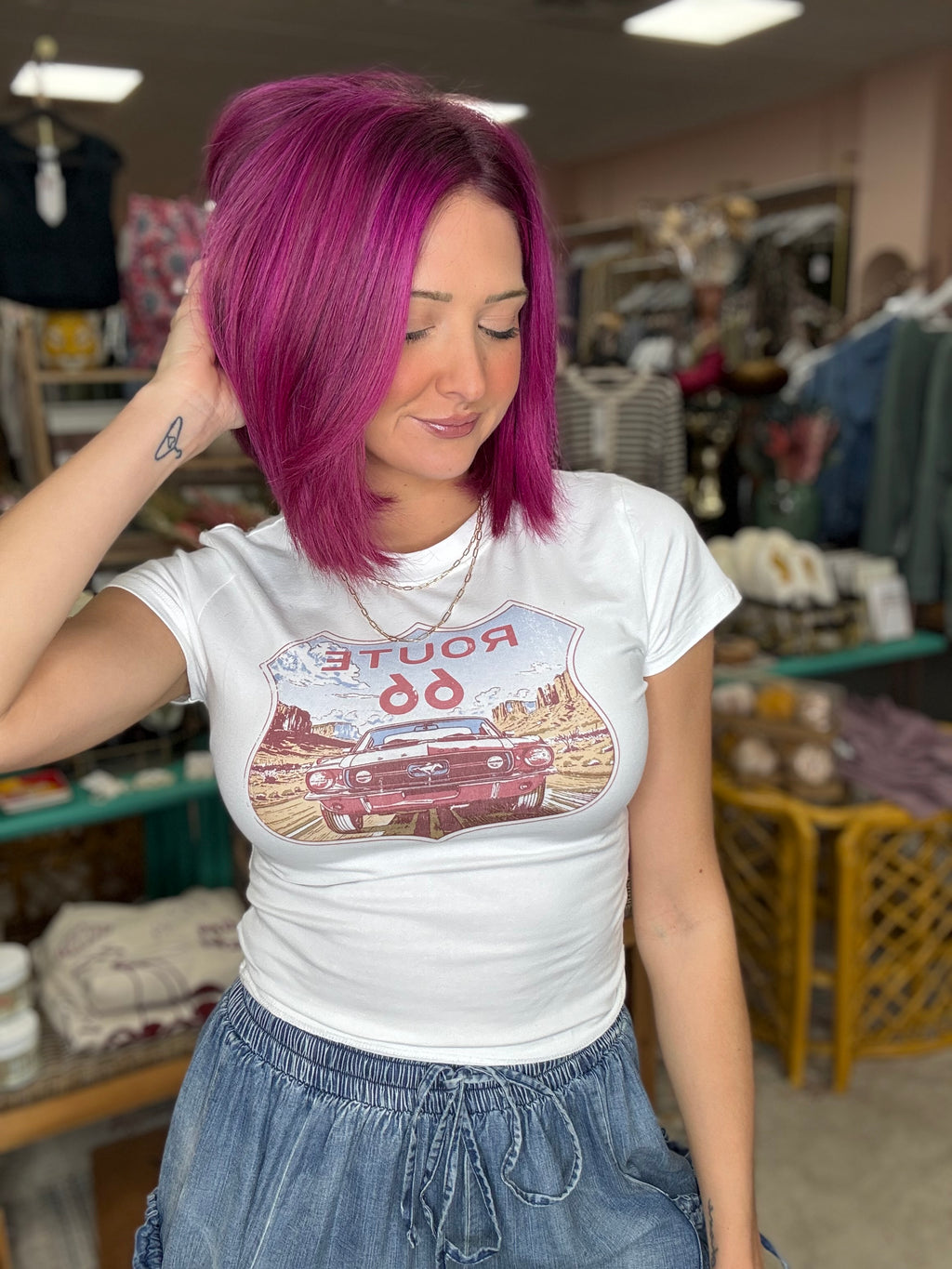 [ROUTE 66] Baby Tee