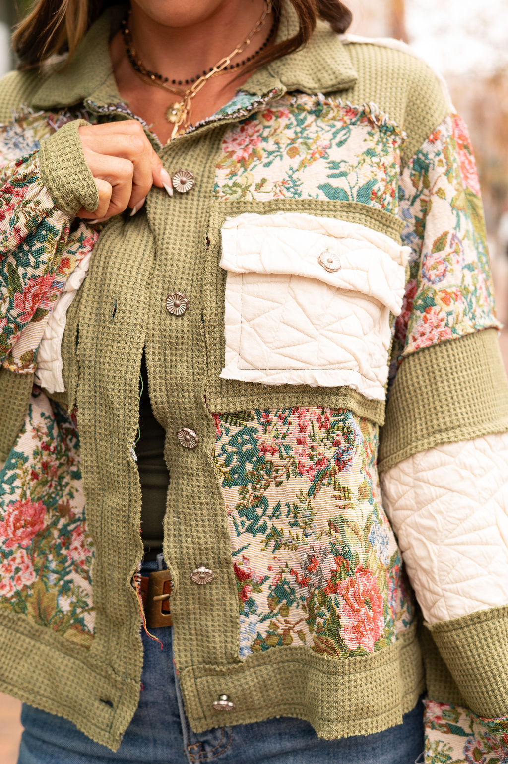 Mood Board Floral Jacket