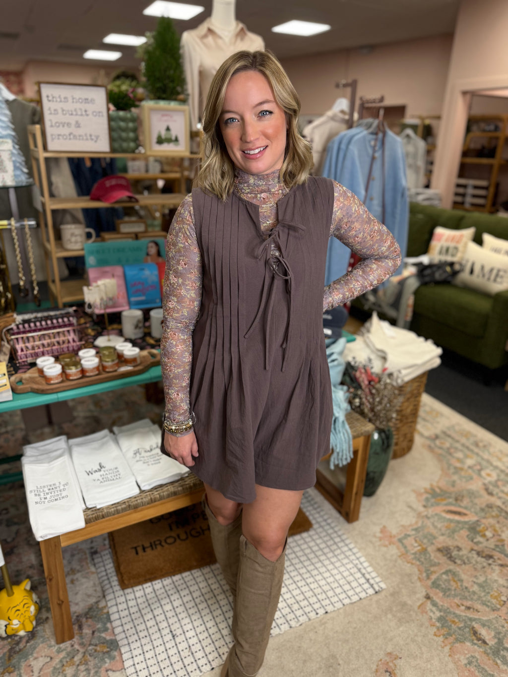 Floral Mesh Top [MULTIPLE COLORS]